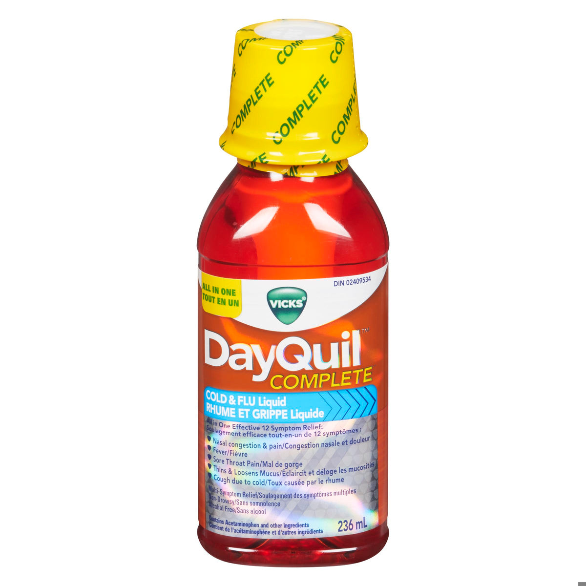 VICKS DAYQUIL COMPLETE COLD&FLU 650MG/30ML 236ML MedsToYourHome VICKS DAYQUIL COMPLETE COLD&FLU 650MG/30ML 236ML MedsToYourHome