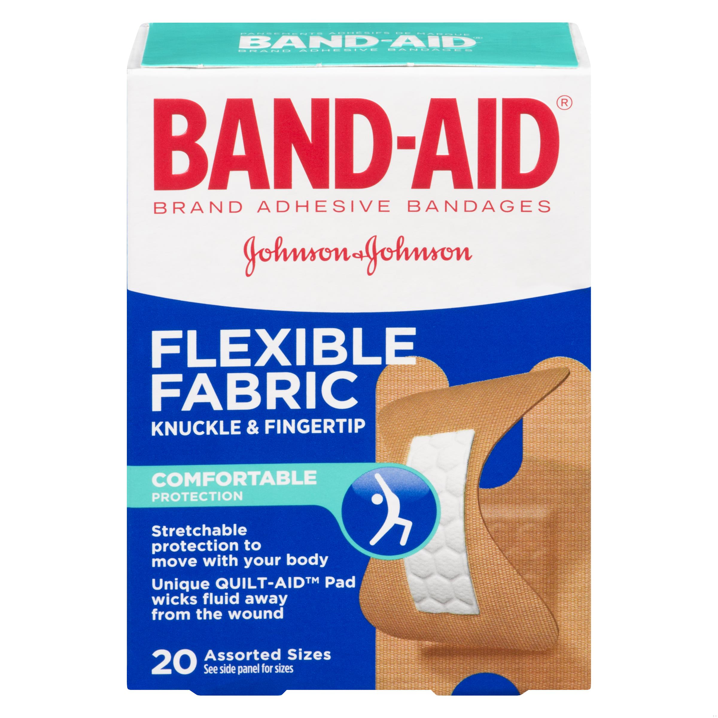 BAND-AID KNUCKLE & FINGER TIP 20