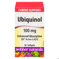 COENZYME Q10 UBIQUINOL 100MG 30 WEBBER