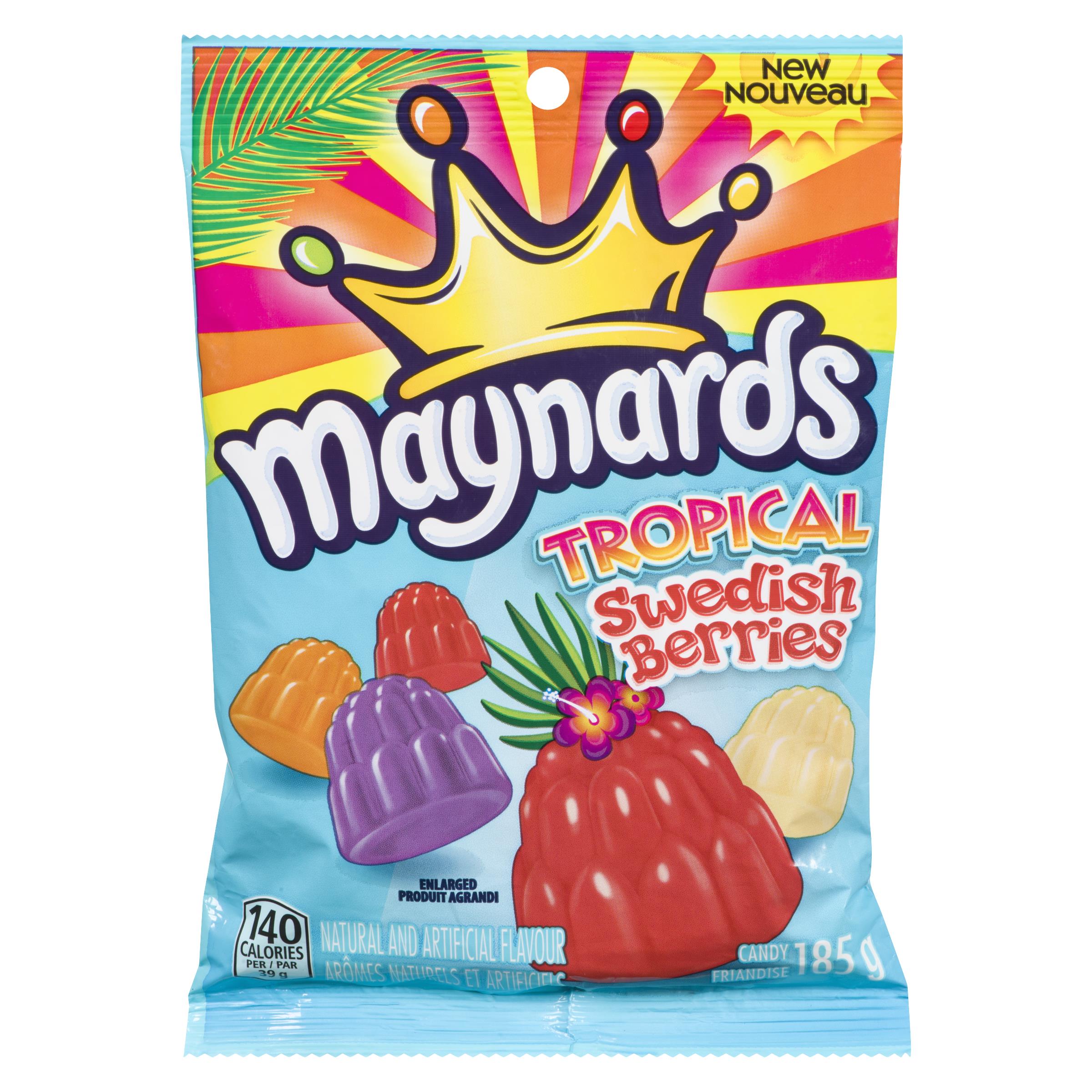 MAYNARDS SWEDISH BERRIES TROPICAL 185G