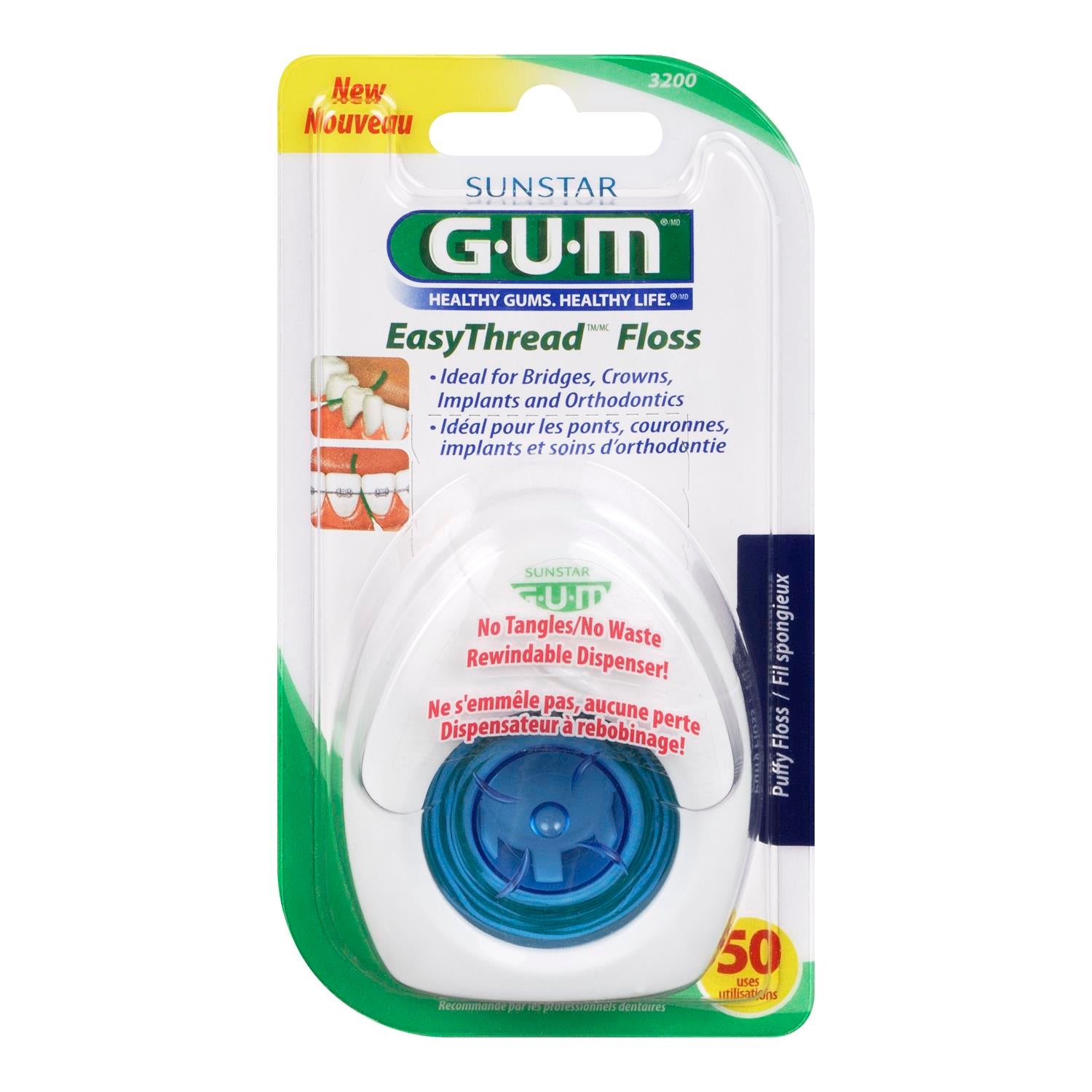 GUM EASY THREAD FLOSS