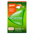 NICORETTE GUM 2MG FRESH FRUIT 30