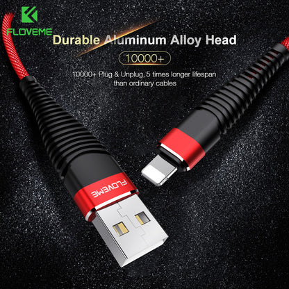 Compatible With  Indestructible High Tensile Fast Charging Cable For iPhone  And Android