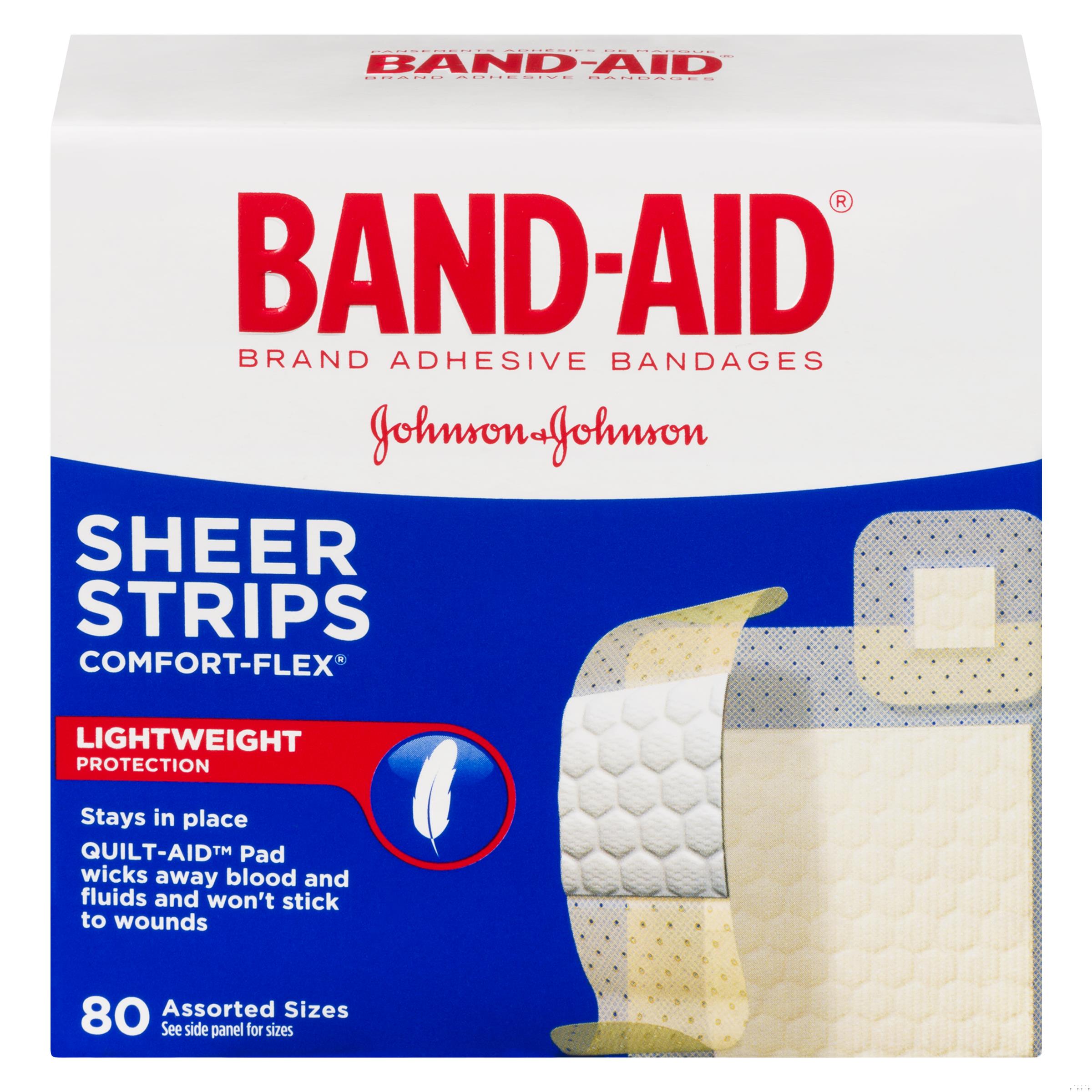 BAND-AID DRESSING PLASTIC 80