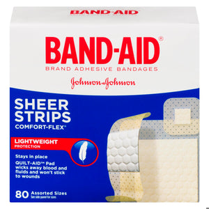 BAND-AID DRESSING PLASTIC 80