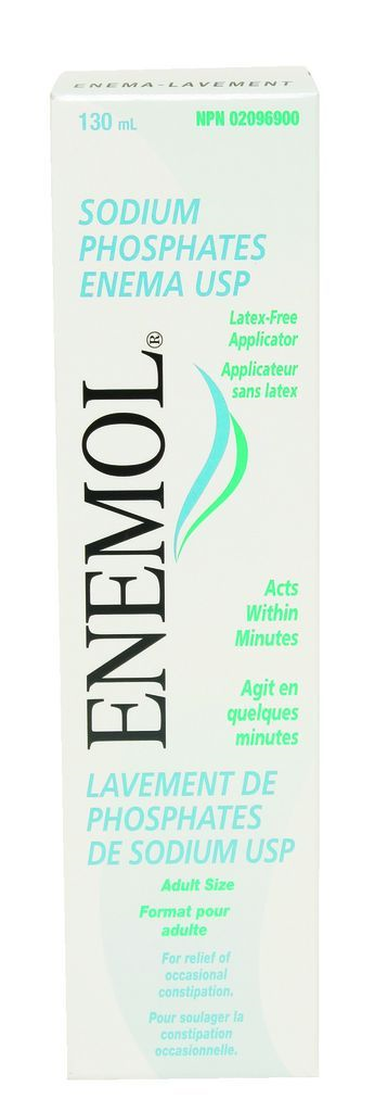 ENEMOL ENEMA 160MG-60MG 130ML