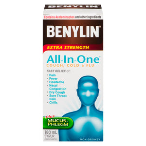 BENYLIN ALL IN ONE SYR XST 180ML