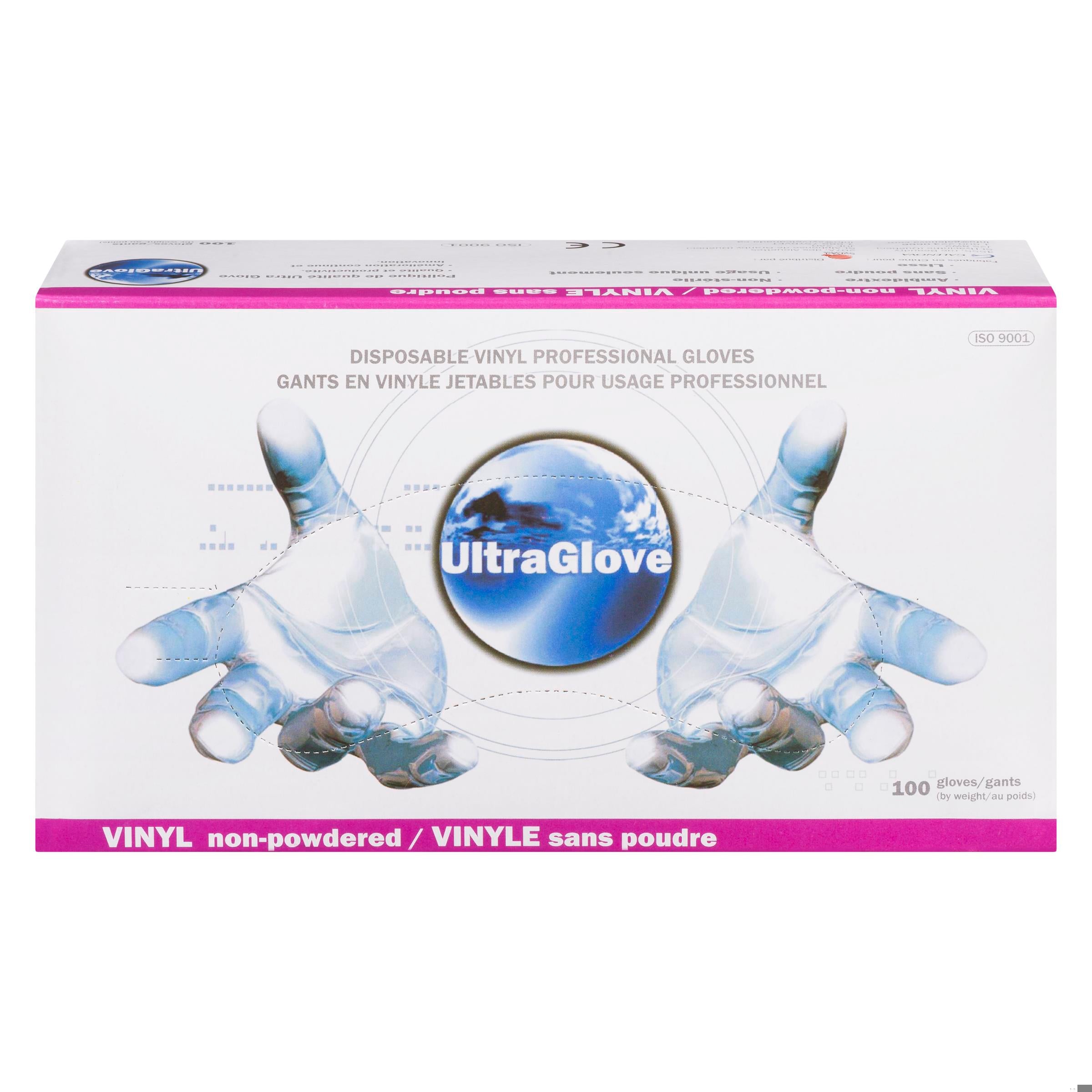 GLOVE VINYL POWDER FREE MD 100