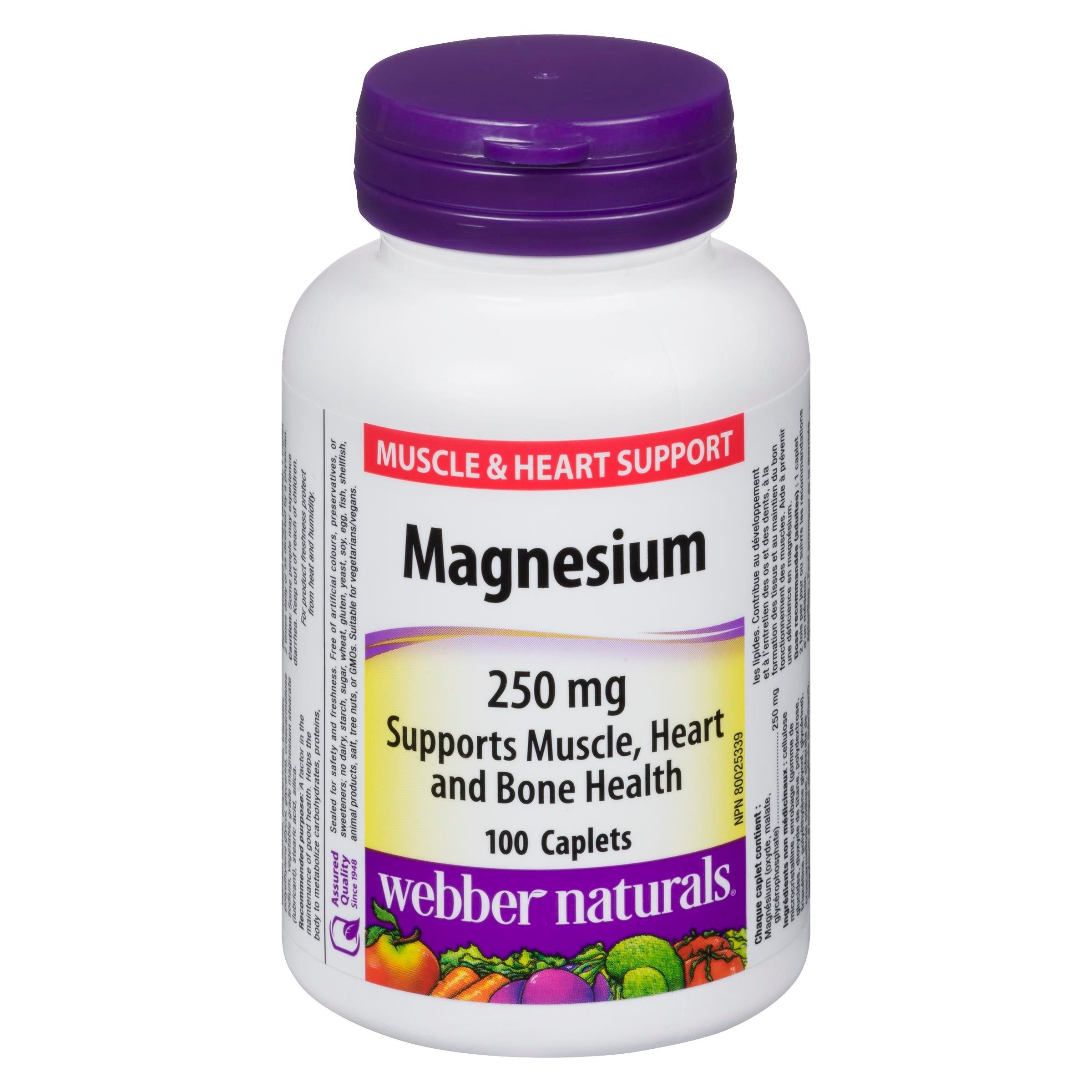 MAGNESIUM TB 250MG 100 WEBBER