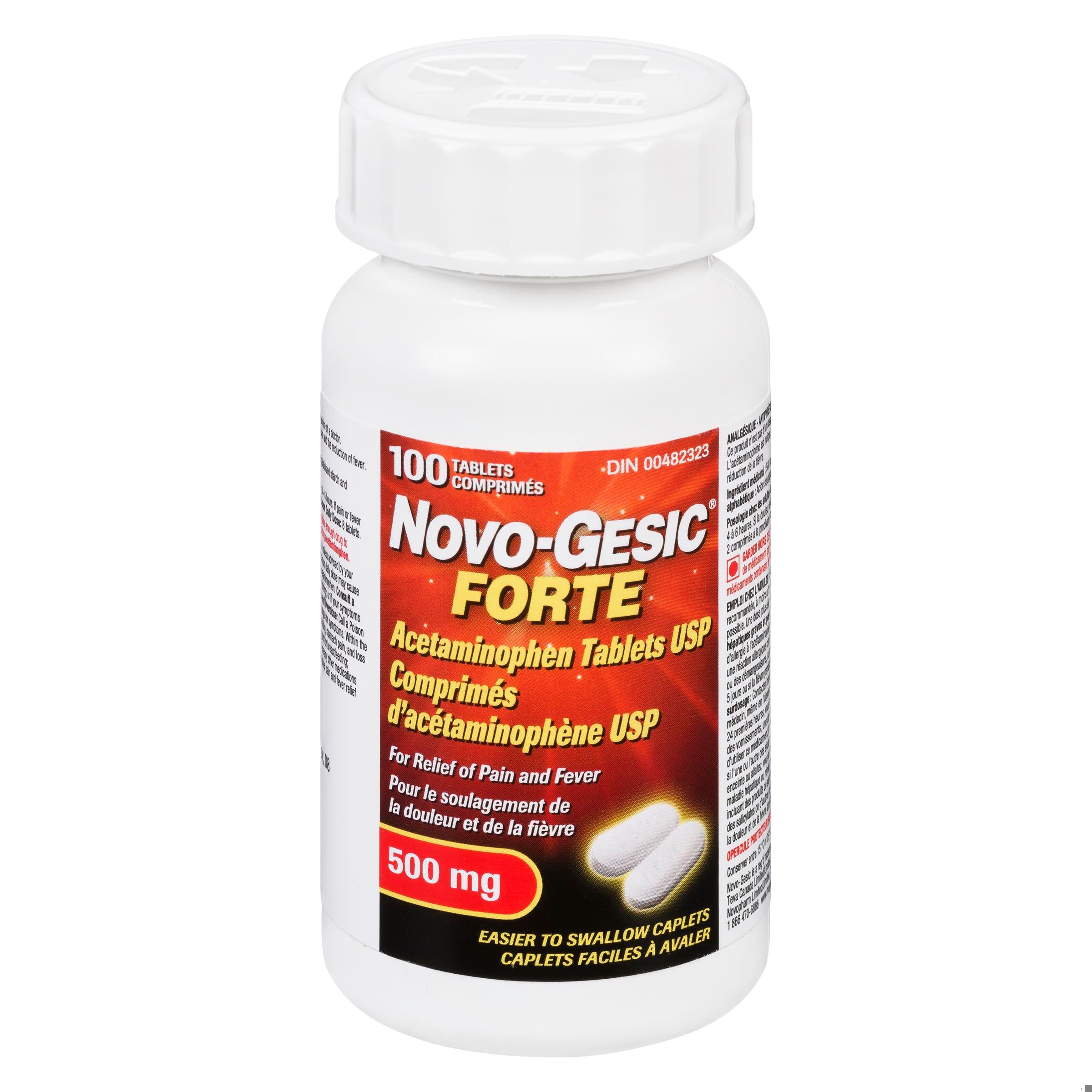 GESIC FORTE CPLT 500MG 100 NOVO