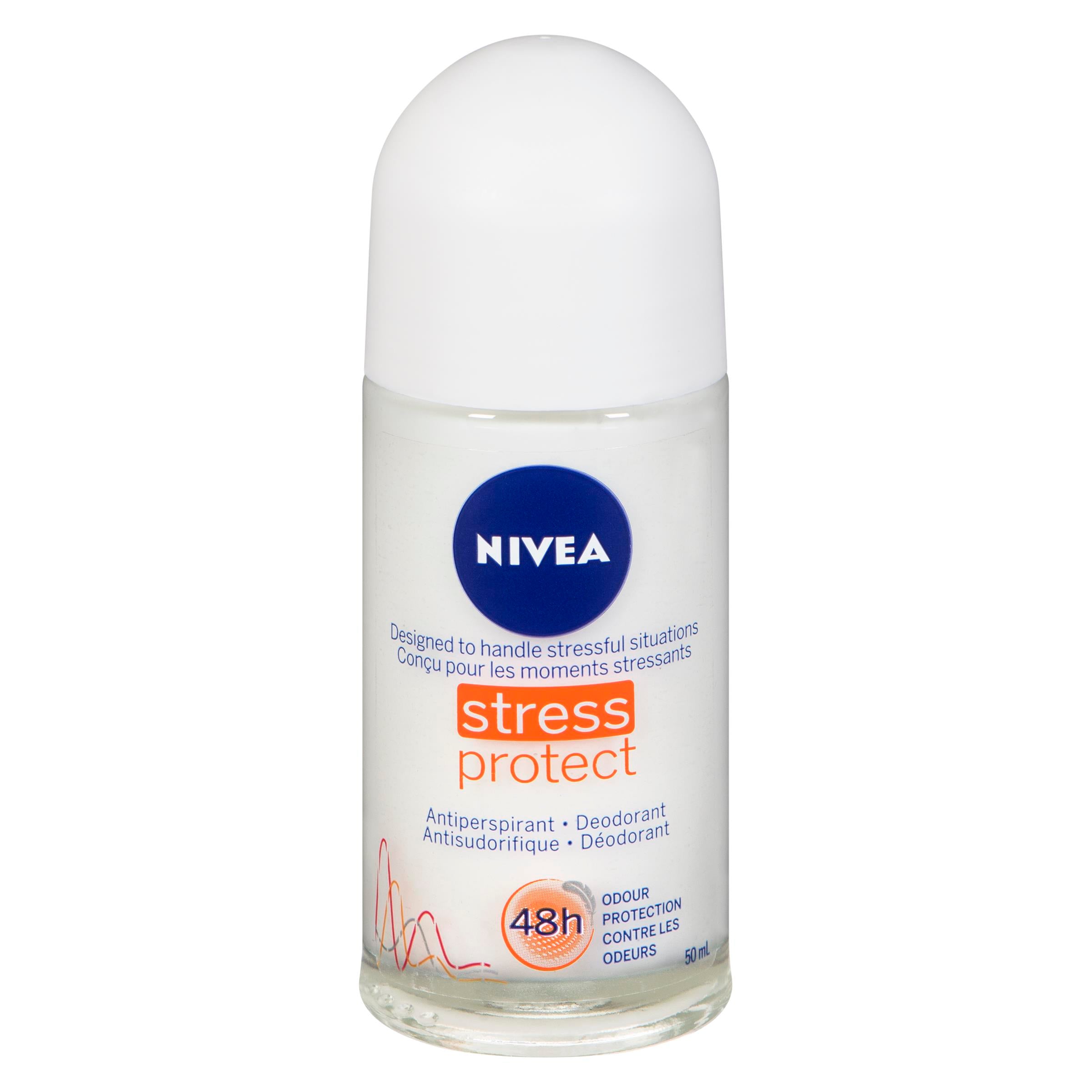 NIVEA ANTI-PERSPIRANT STRESS PROTECT ROLL ON 50 ML