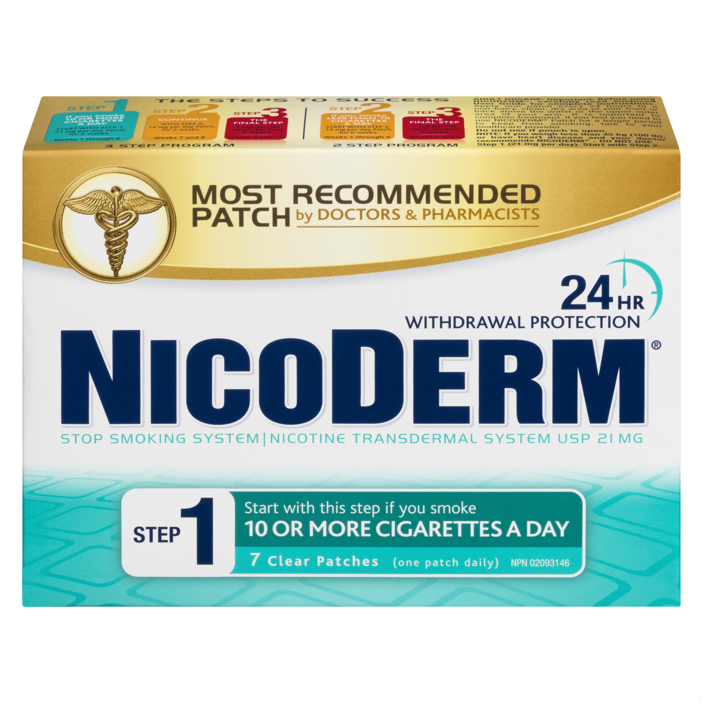 NICODERM PATCH CLR 21MG 7