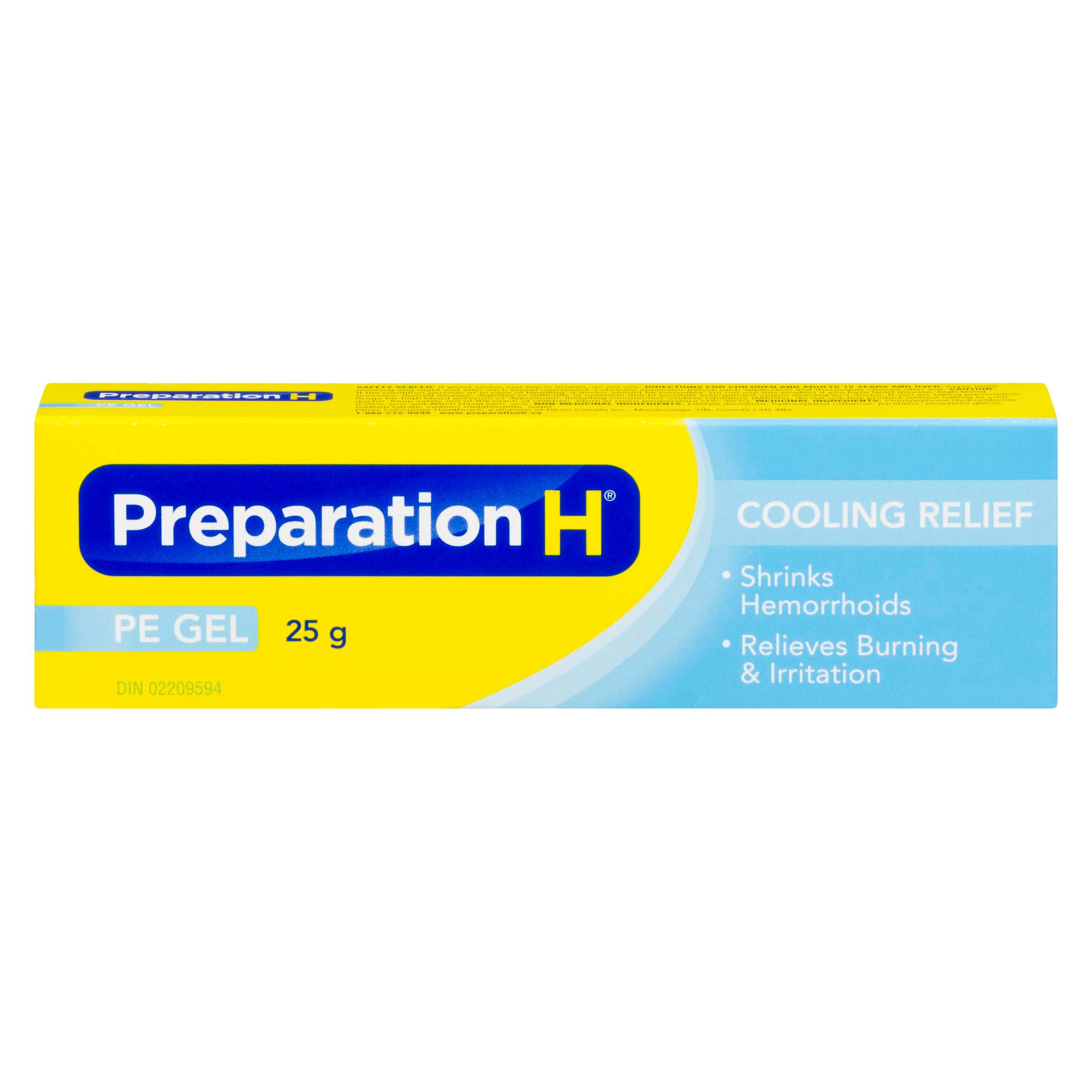 PREPARATION H GEL COOLING 25G