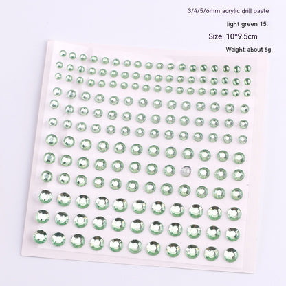 165 Diamond Stickers Nail Ornament