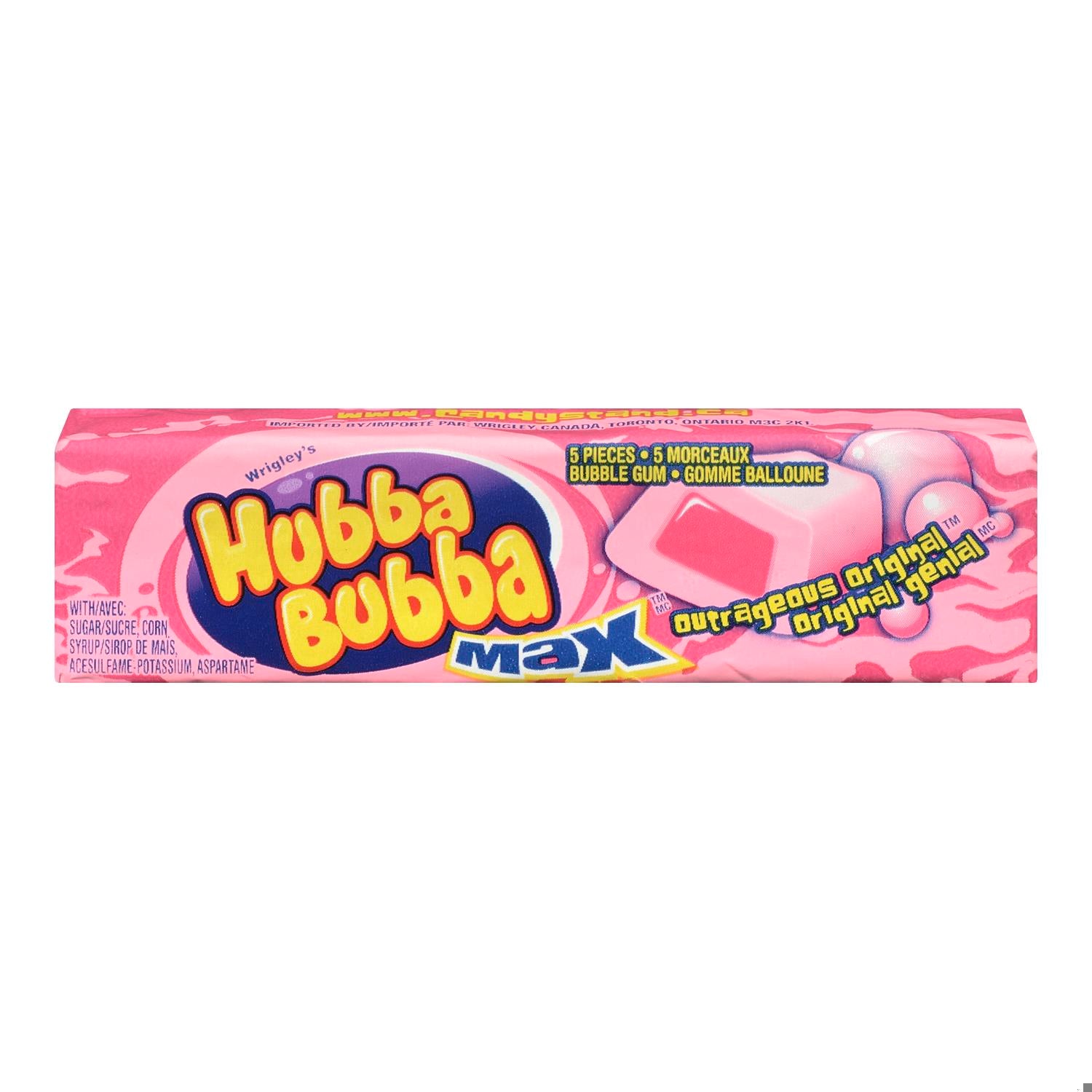 GUM REG HUBBA BUBBA MAX OUTRAGEOUS ORIGINAL 5PC