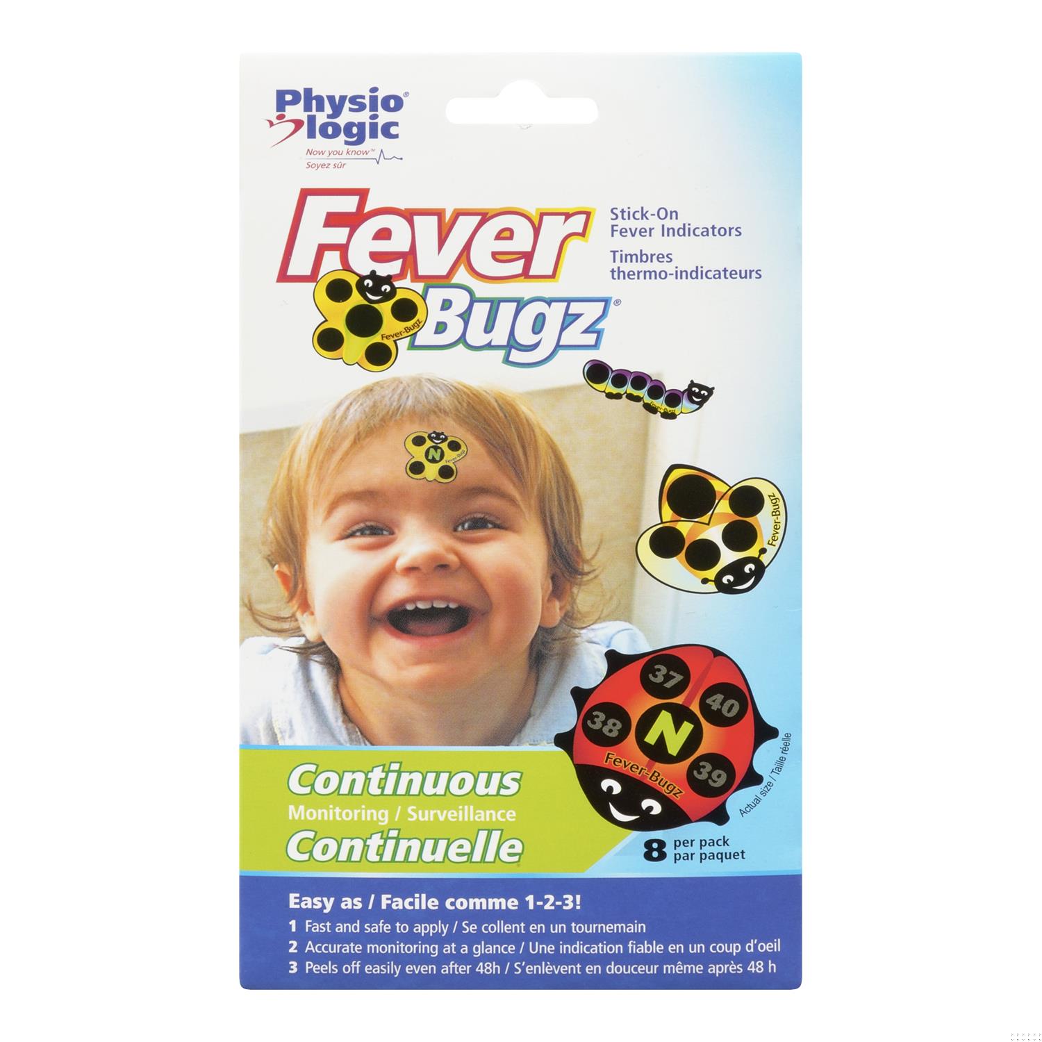 THERMOMETER FEVER BUGZ STICKER 8