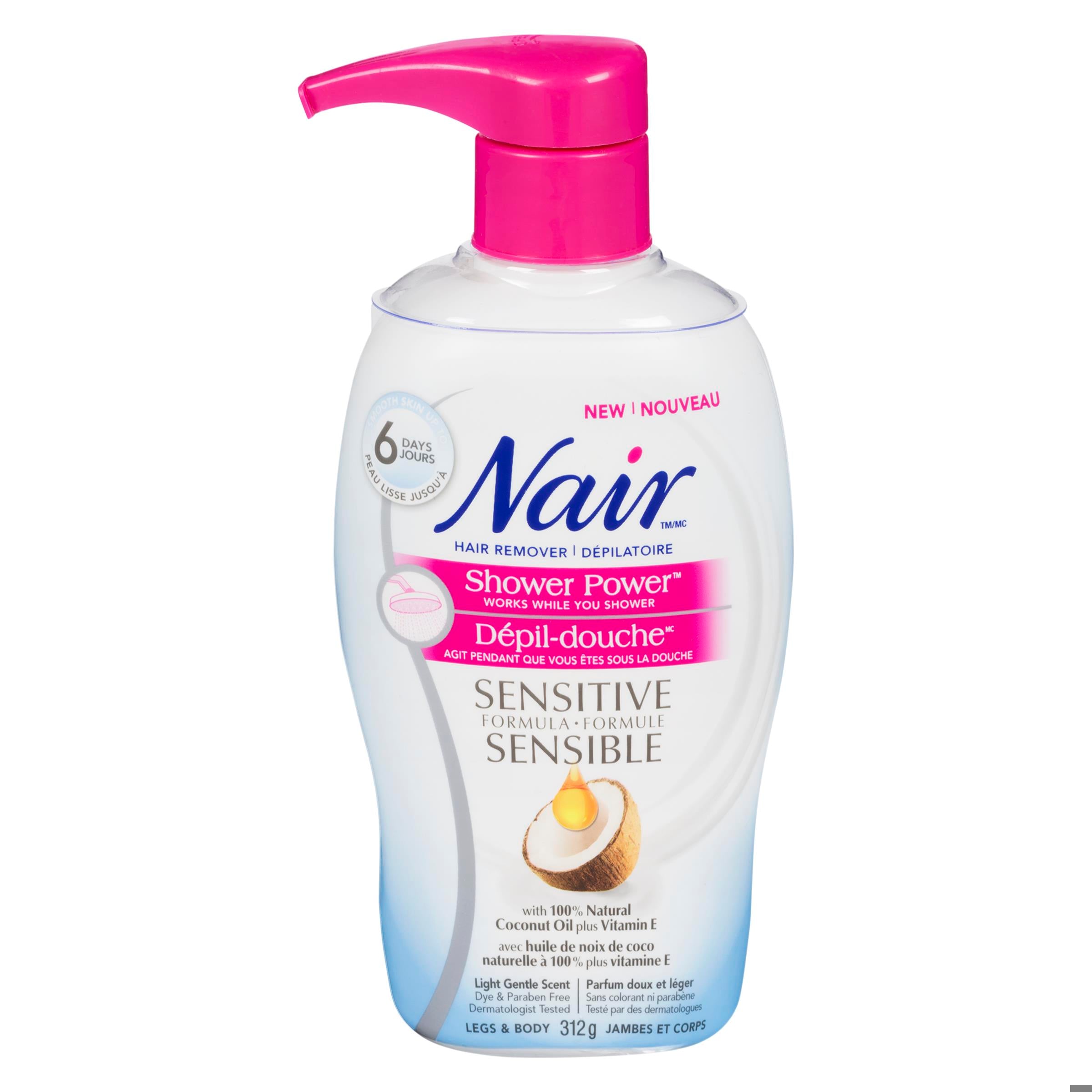 NAIR SHOWER POWER SENSITIVE FORMULA 312G