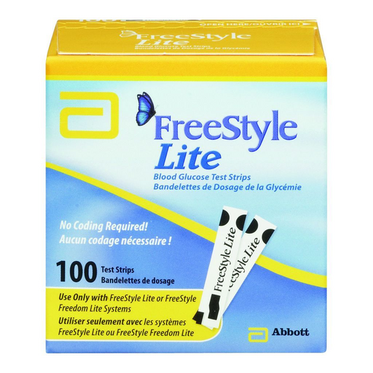 FREESTYLE LITE ZIPWIK TEST STRIP 100