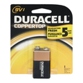 DURACELL COPPERTOP BATT 9V