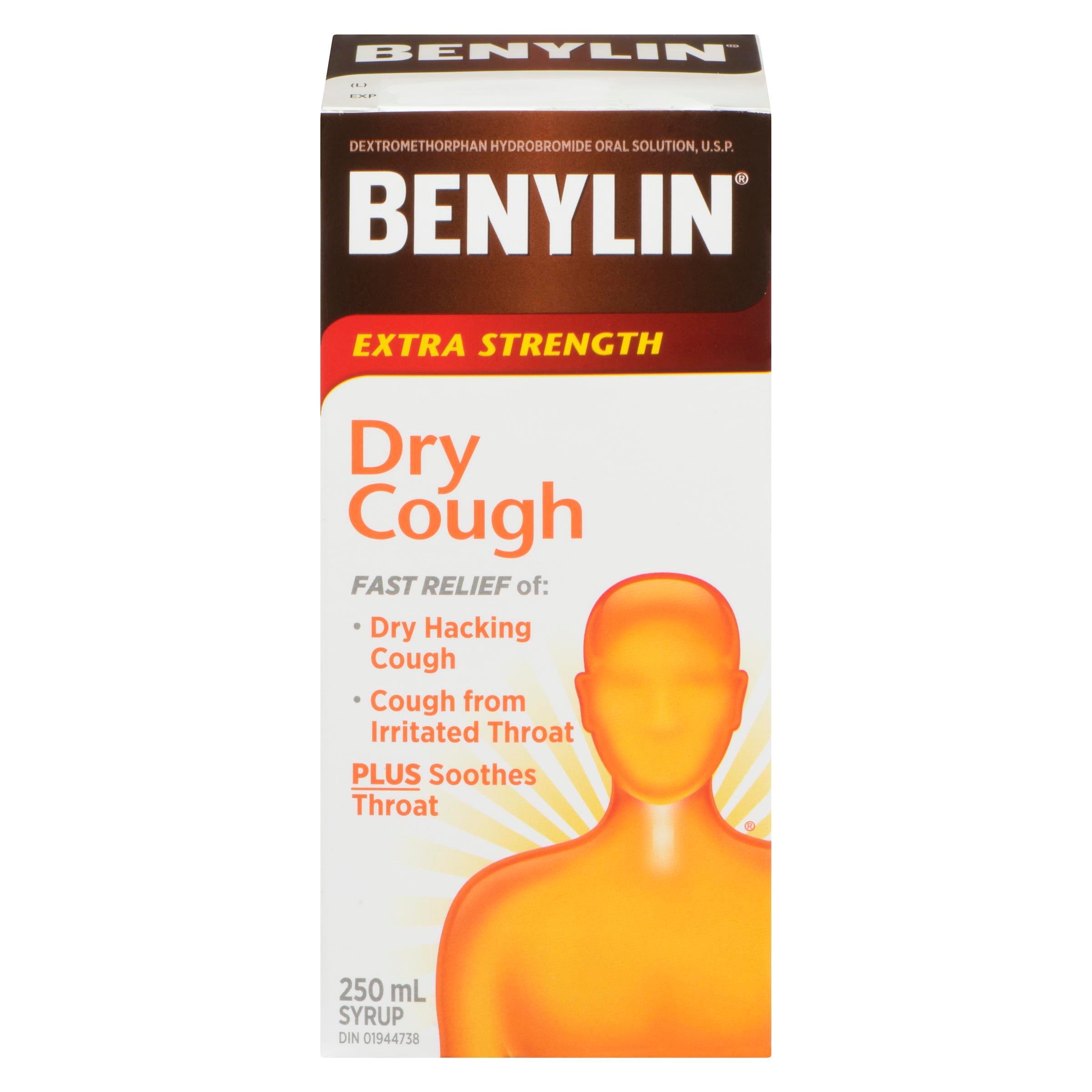 BENYLIN SYR DM DRY COUGH EXTRA STRENGTH 250ML