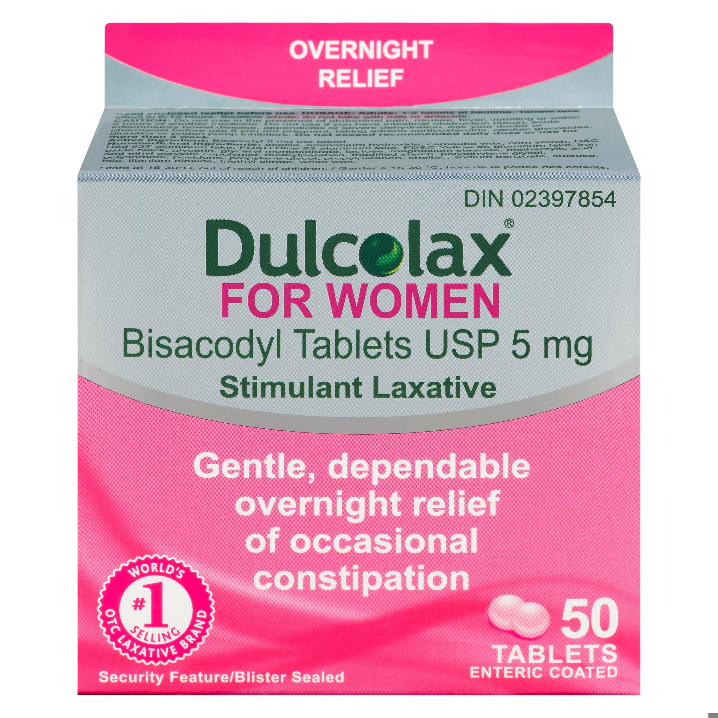 DULCOLAX WOMEN TB 5MG 50