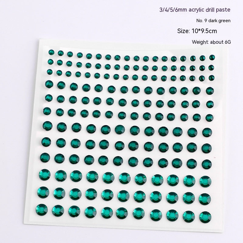 165 Diamond Stickers Nail Ornament