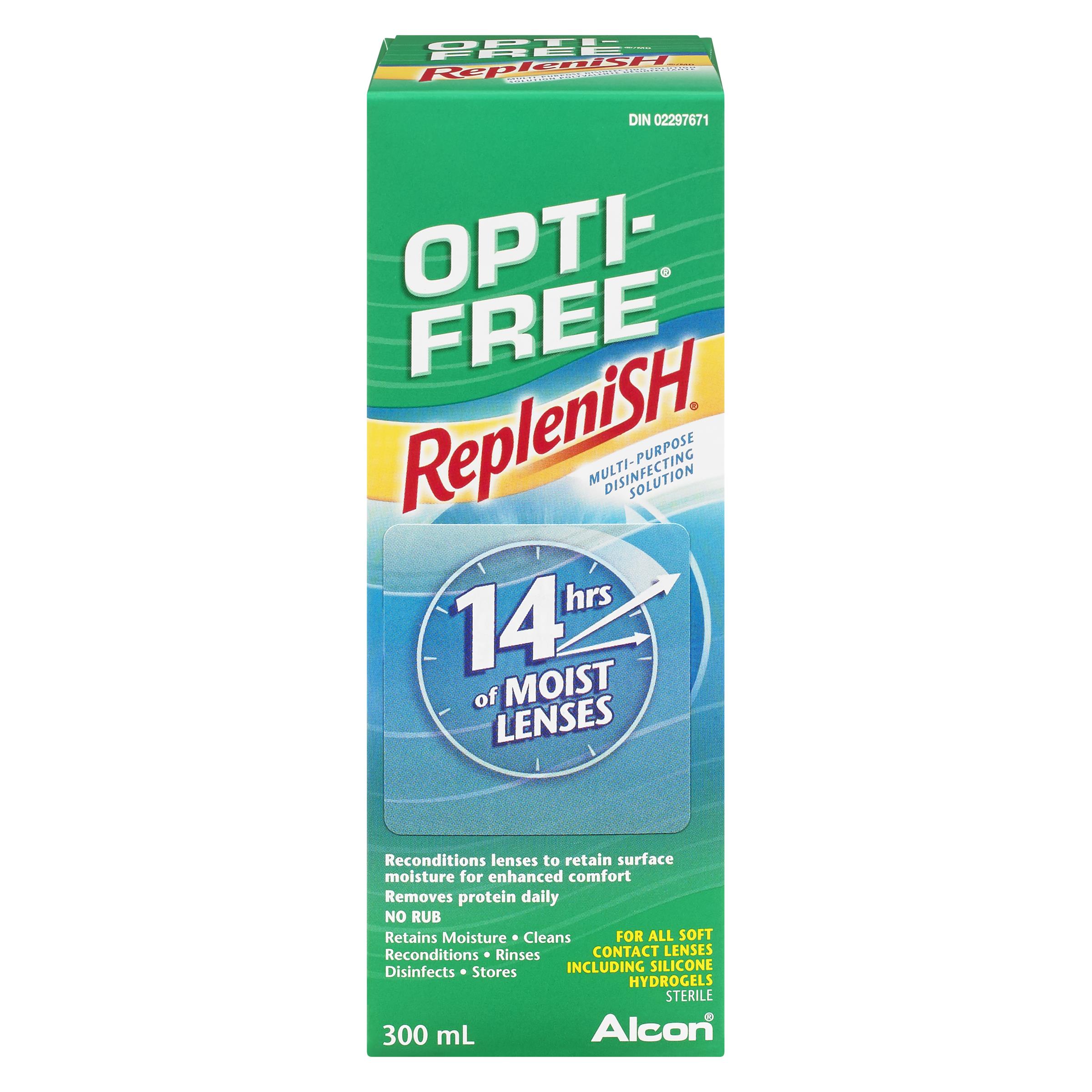 OPTI FREE SOL REPLENISH MPDS 300ML