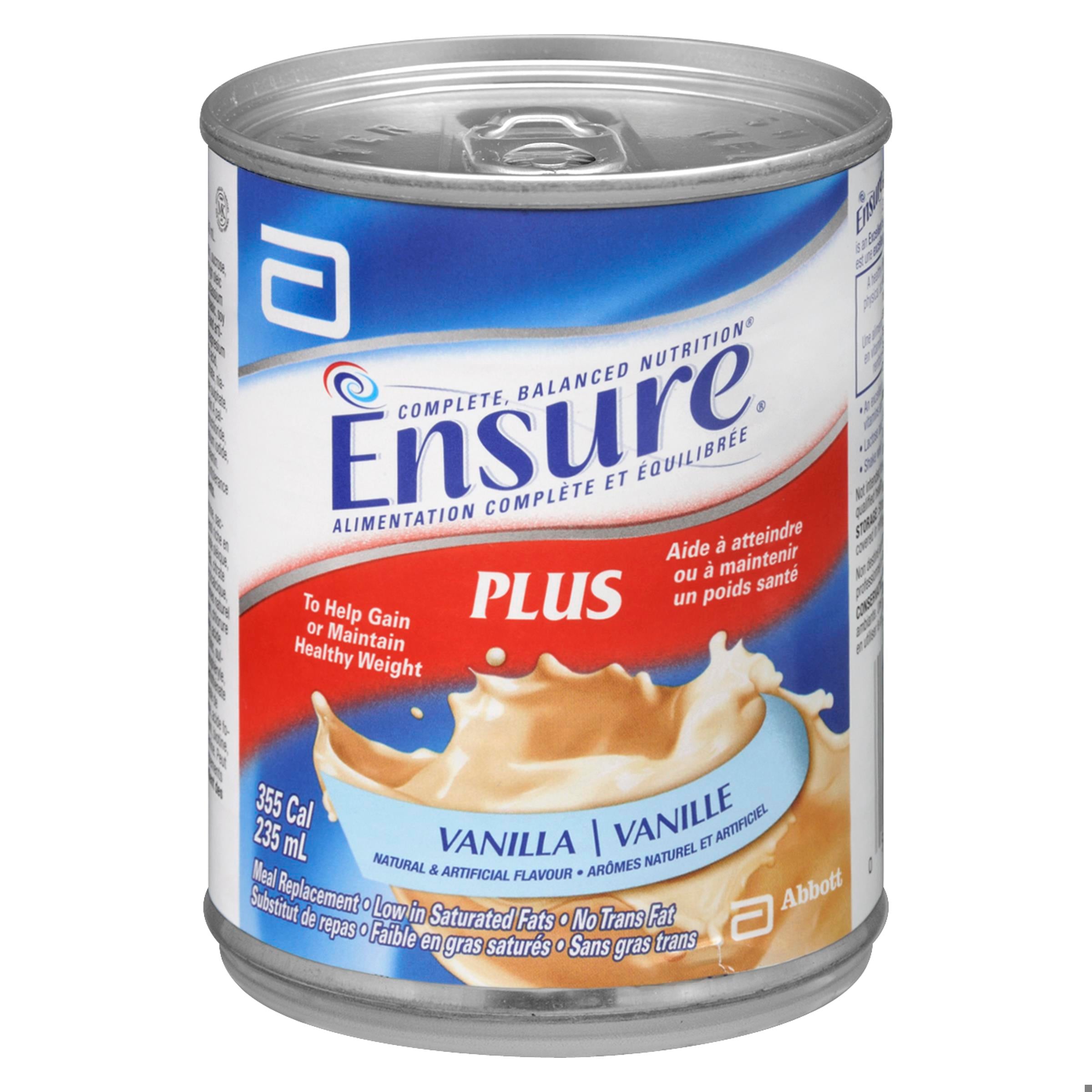 ENSURE PLUS VANILLA CANETTE 235ML