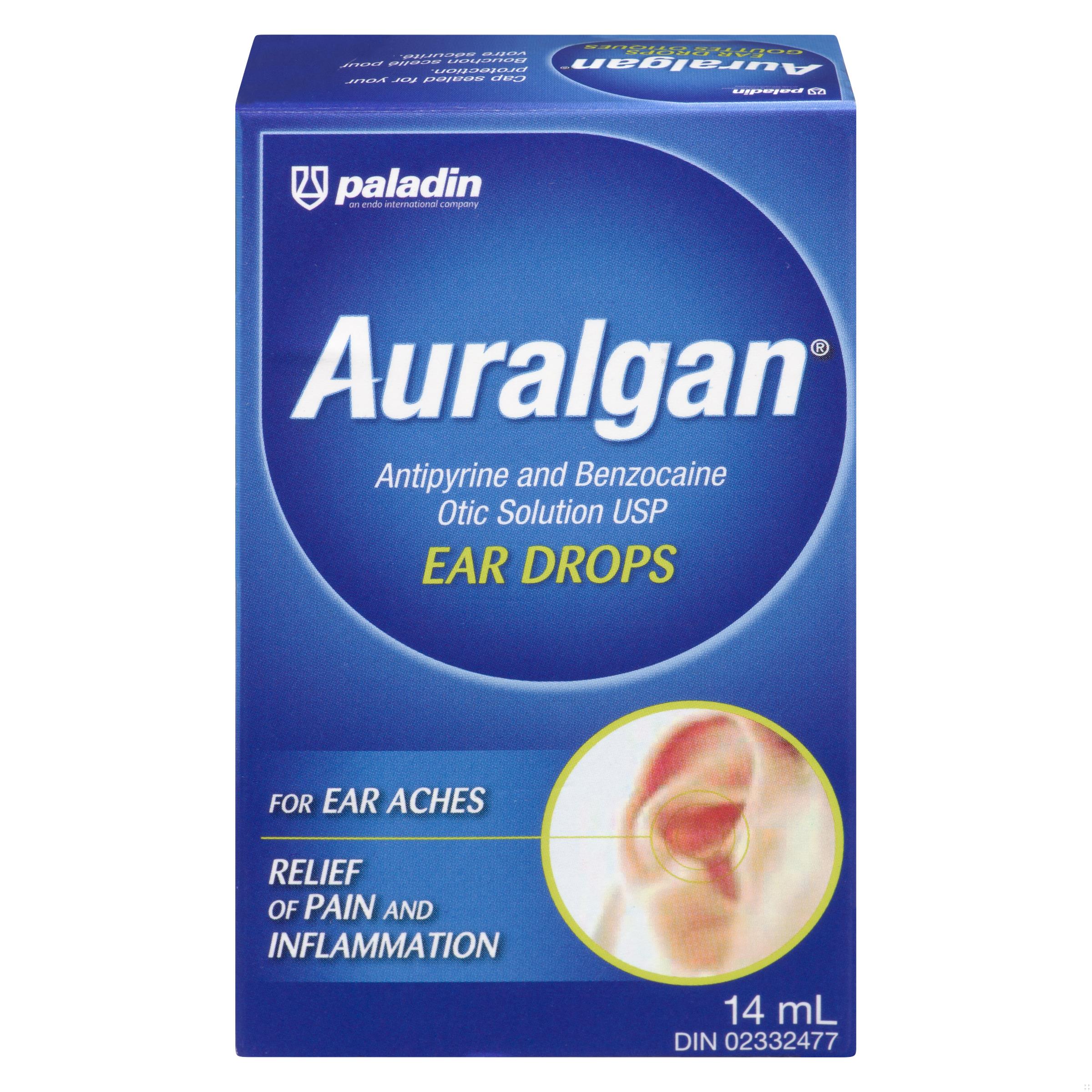 AURALGAN TOPICAL SOL 14MG/ML 14ML