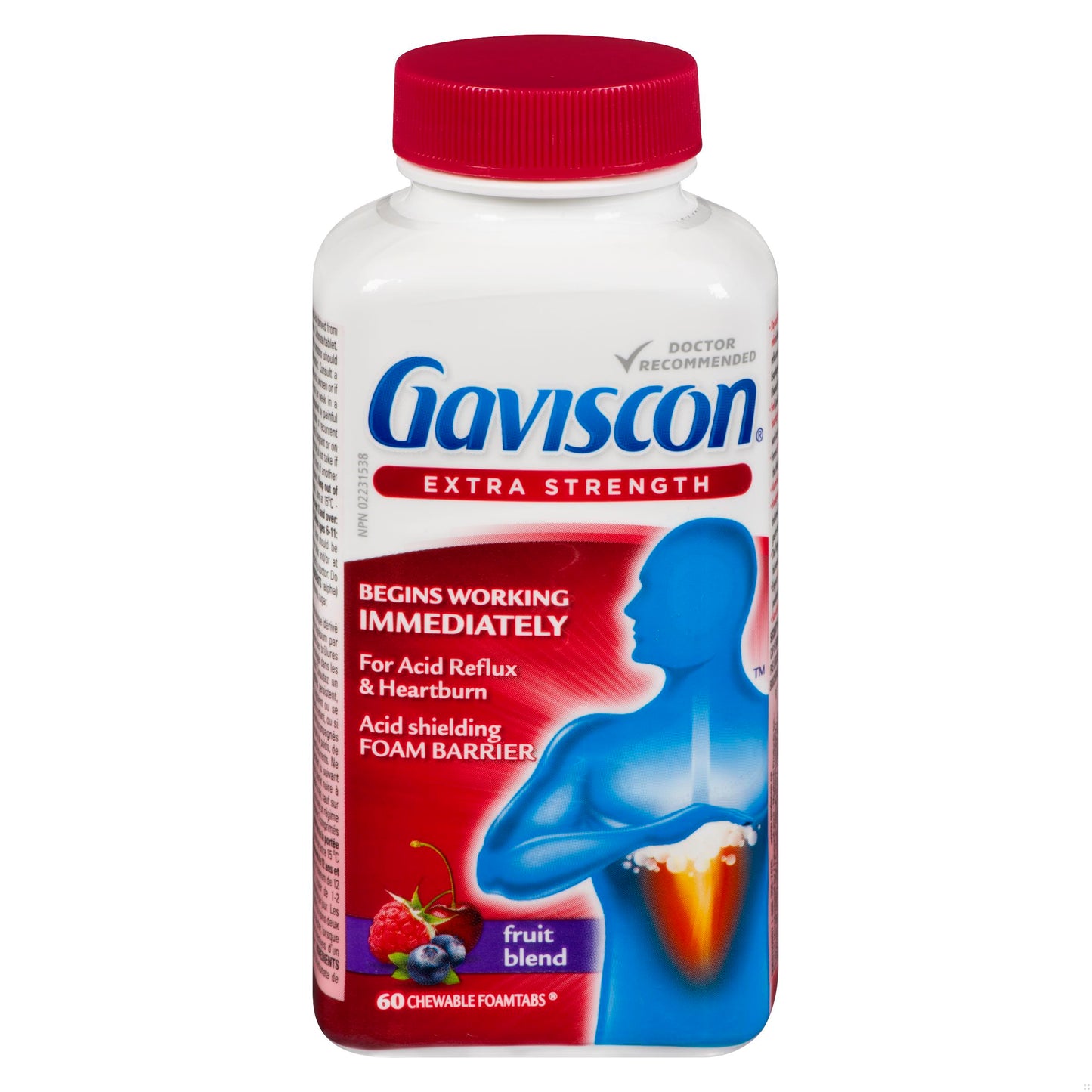 GAVISCON XST FRUITS TB 60