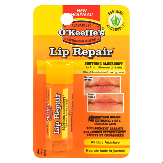 OKEEFFES LIP REPAIR ALOE 4.2G