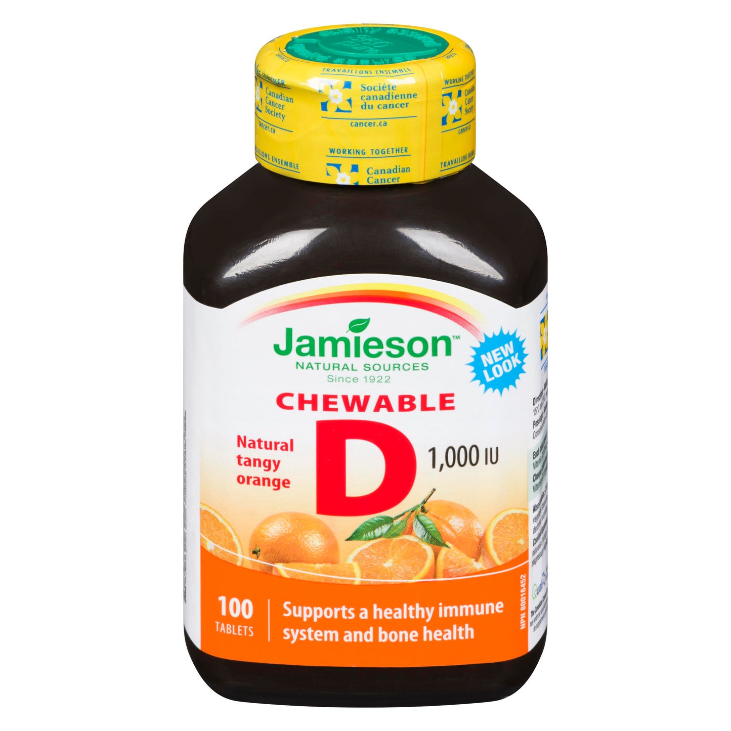 VITAMIN D CHEW TB ORANGE 1000IU 100 JAM