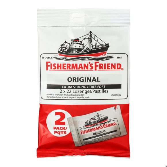 FISHERMANS FRIEND TWIN PK EXTRA STRONG 2X22