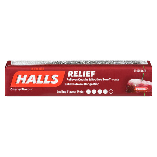 HALLS COUGH TB CHERRY 9PC