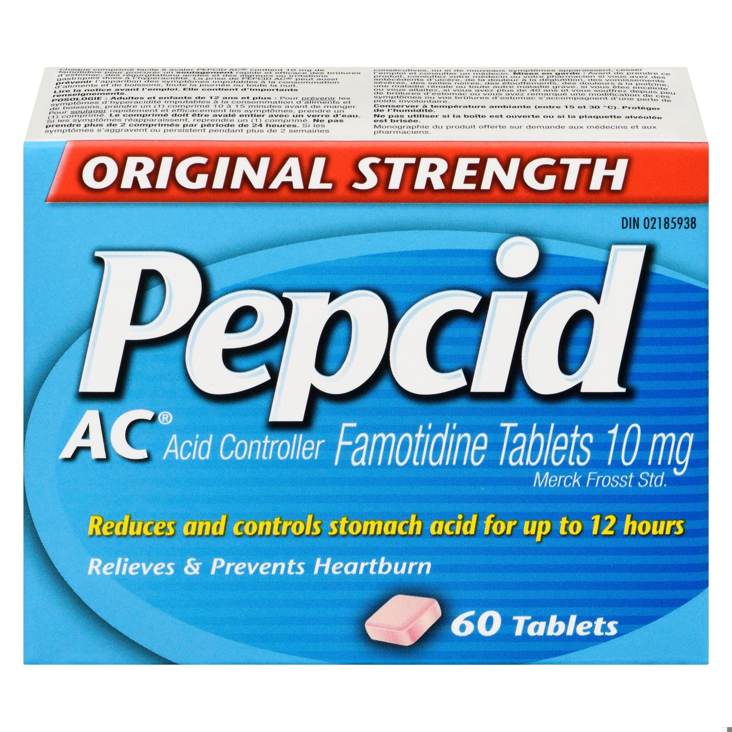 PEPCID AC EASY TO SWALLOW TB 60