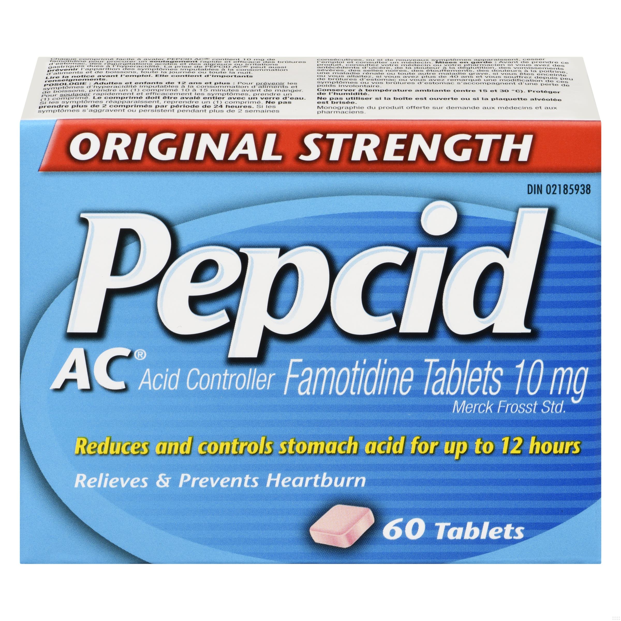 PEPCID AC EASY TO SWALLOW TB 60