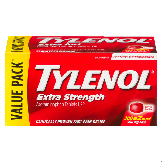 TYLENOL XST TB TB 500MG 200