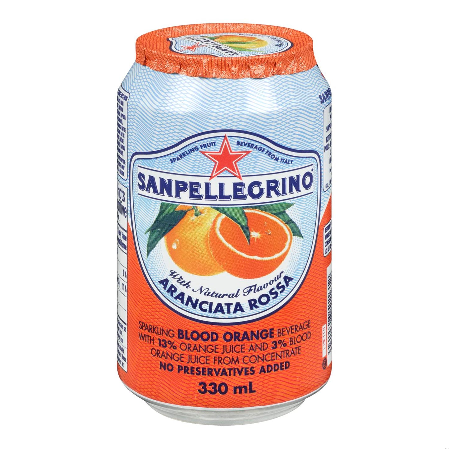 SAN PELLEGRINO SPARKLING WATER ROSSA 330ML