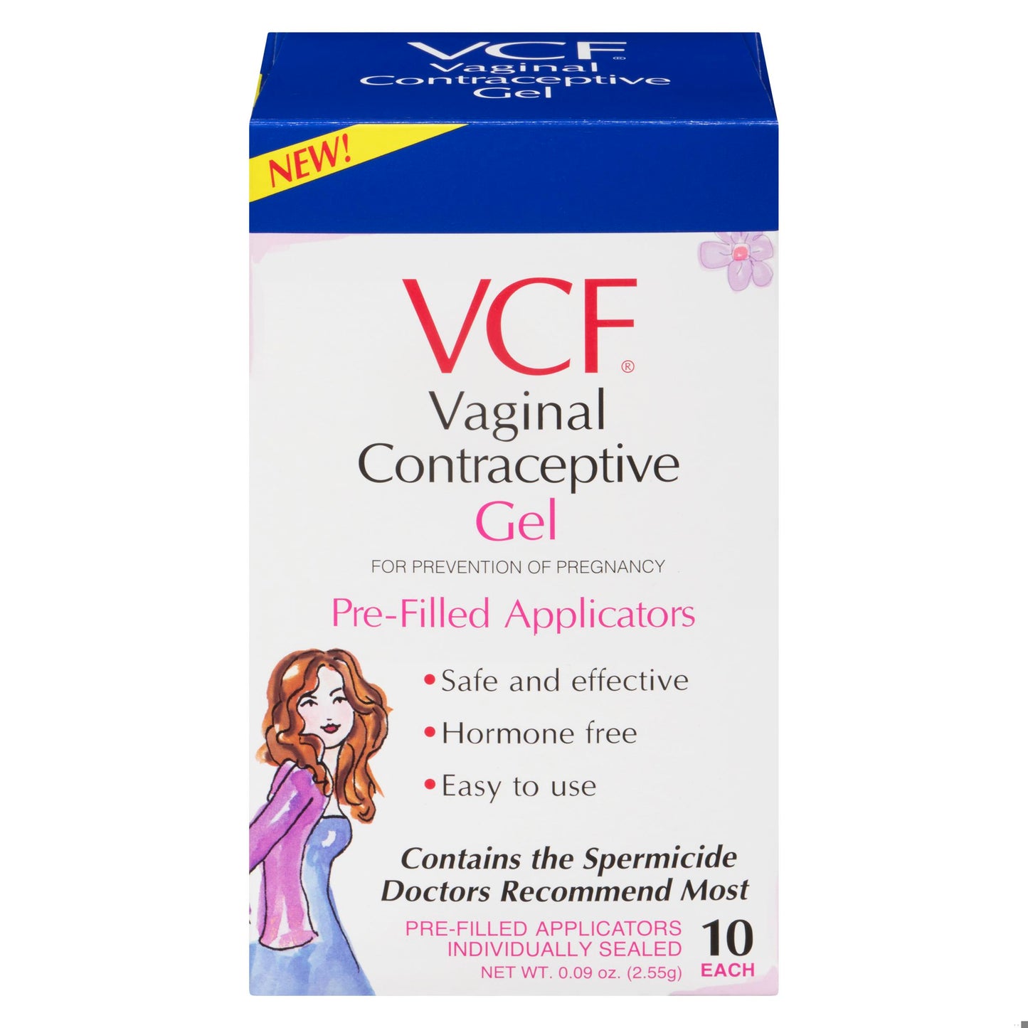 VCF VAGINAL CONTRACEPTIVE GEL 10