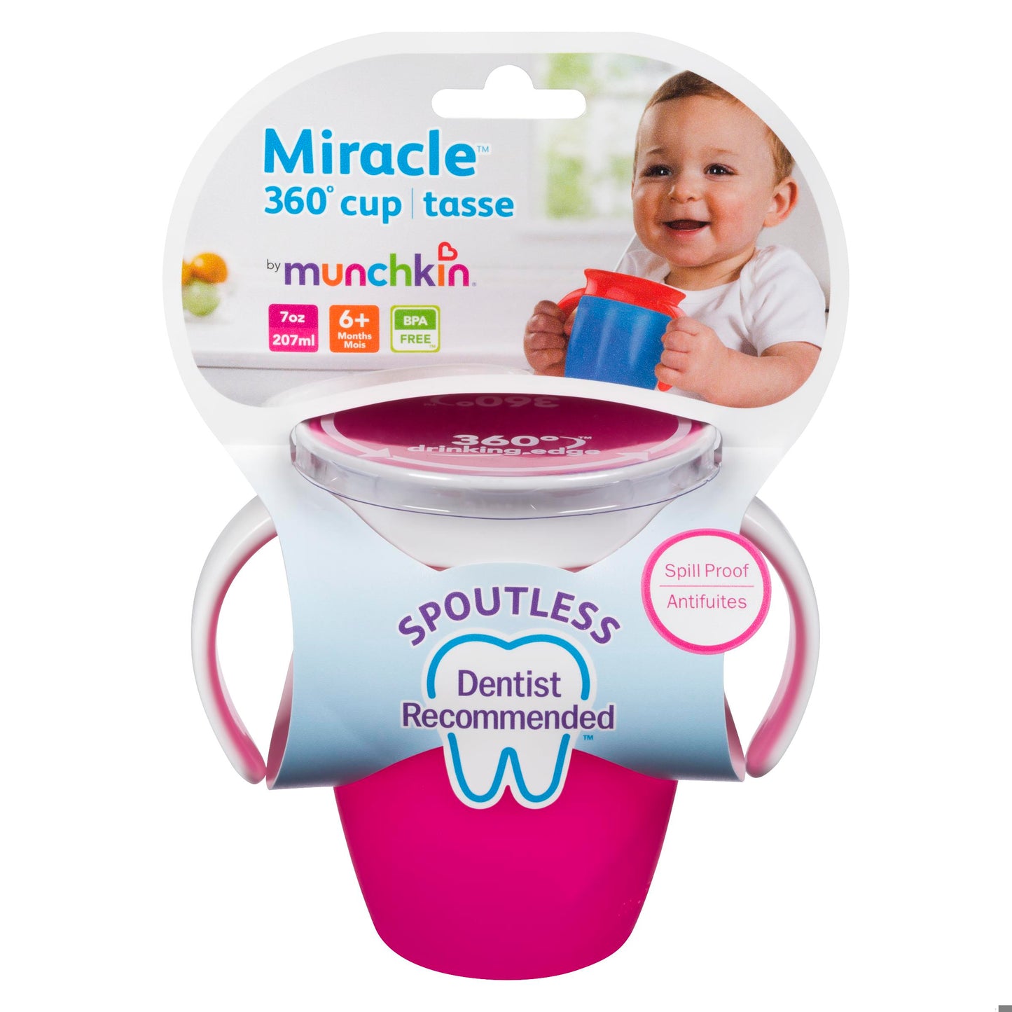 MUNCHKIN TRAINER 7OZ CUP MIRACLE