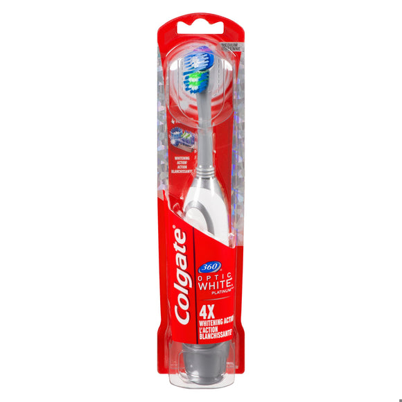 TOOTHBRUSH COLGATE 360 OPTIC WHITE MOYEN