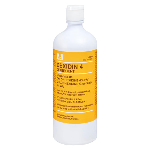 DEXIDIN 4% DET LIQ 450ML ATL