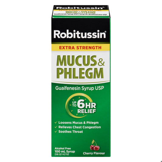 ROBITUSSIN XST MUCUS&PHLEGM 100ML