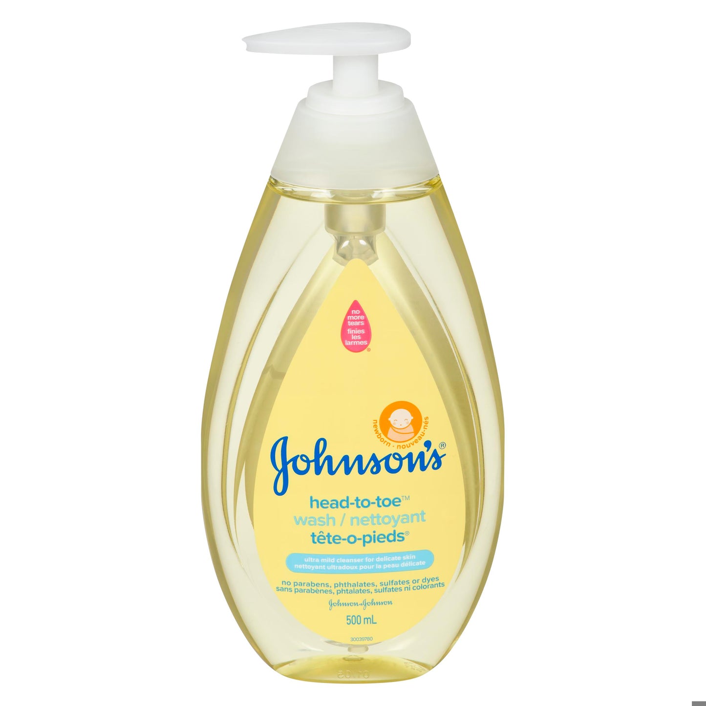 JOHNSON & JOHNSON BABY HEAD TO TOE WASH 500ML