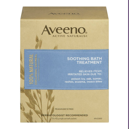 AVEENO BATH RELIEF TREATMENT 8X42G