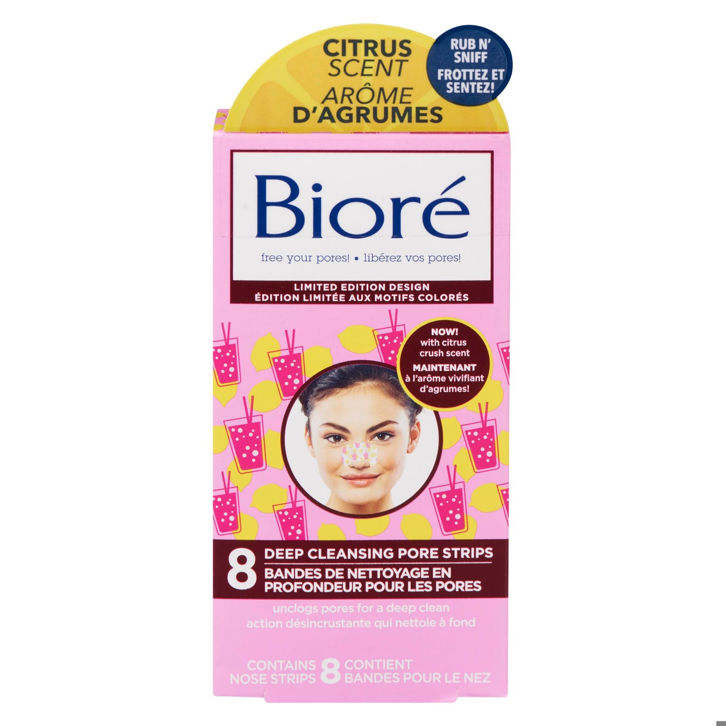 BIORE STRIP DEEP PORE CLEANSING PORE NOSE 8