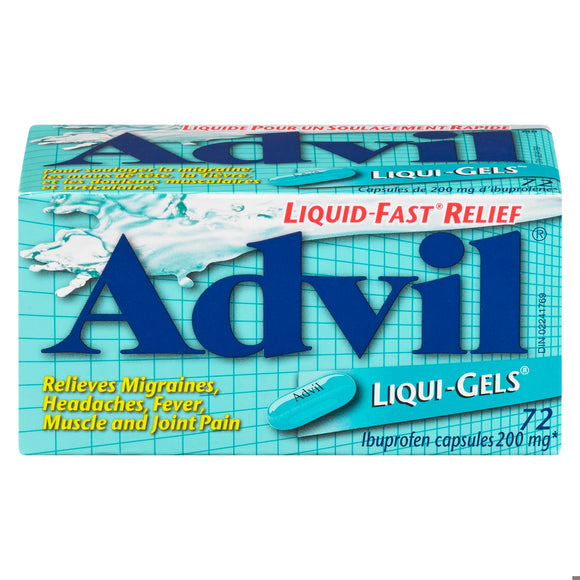 ADVIL LIQUI-GELS 72