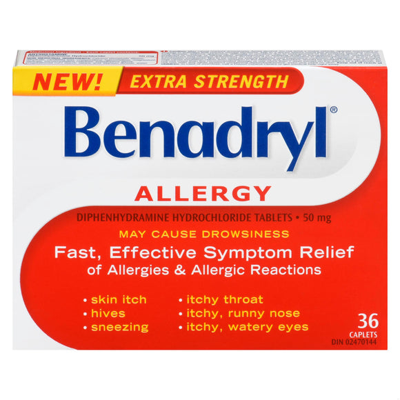 BENADRYL ALLERGY 36 TABS