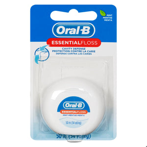 DENTAL FLOSS ORAL B ESSENTIALS FLOSS MINT 50M