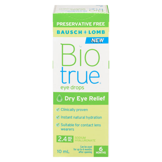 B&L BIOTRUE EYE DROPS 2.4MG 10ML